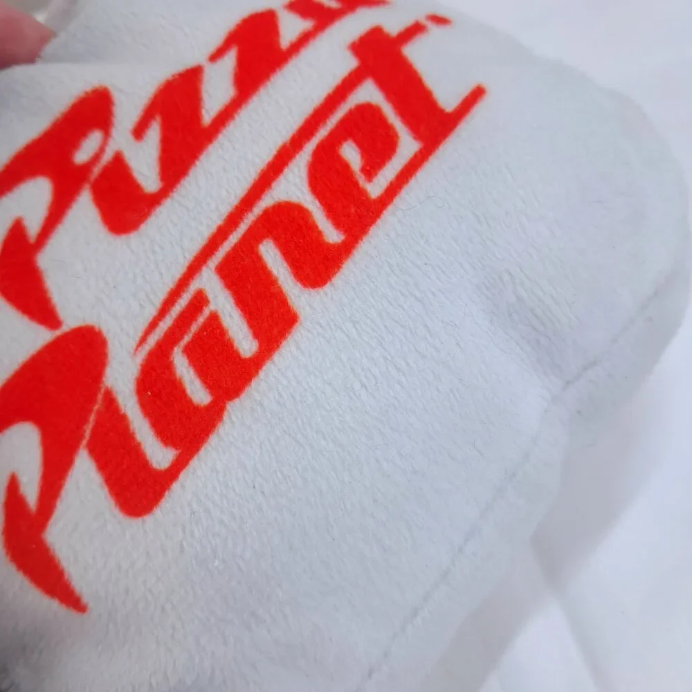 Chewy Pizza Planet dog toy pizza box white square‎ plush Toy Story Disney Pixar